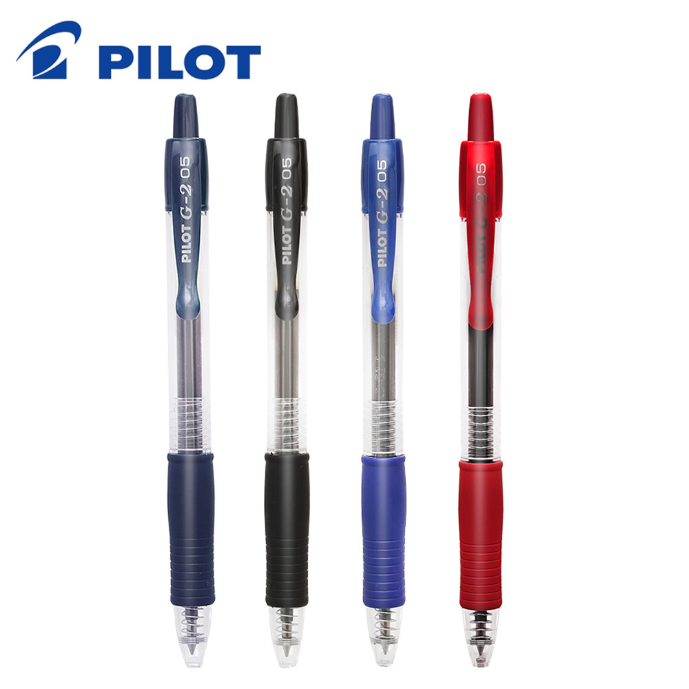 Pilot Pen G2 - 日本のパイロットジェルペン,速乾性,オフィスアクセサリー,文房具,BL-G2/0.38/0.5交換可能,1個