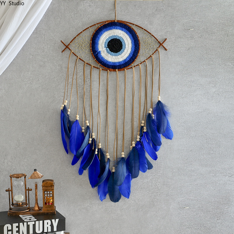 Art Craft Gifts - クリエイティブ手作り悪魔の目壁掛け装飾品家の装飾アクセサリーリビングルーム壁掛け芸術品や工芸品ギフト