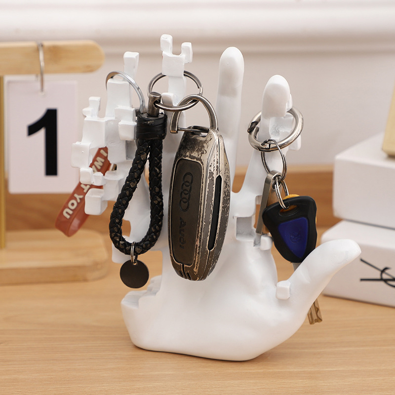 Art And Craft Science - クリエイティブピクセルモザイク樹脂彫刻工芸品SFアートホワイトシミュレーションリビングルームデスクトップ家の装飾像