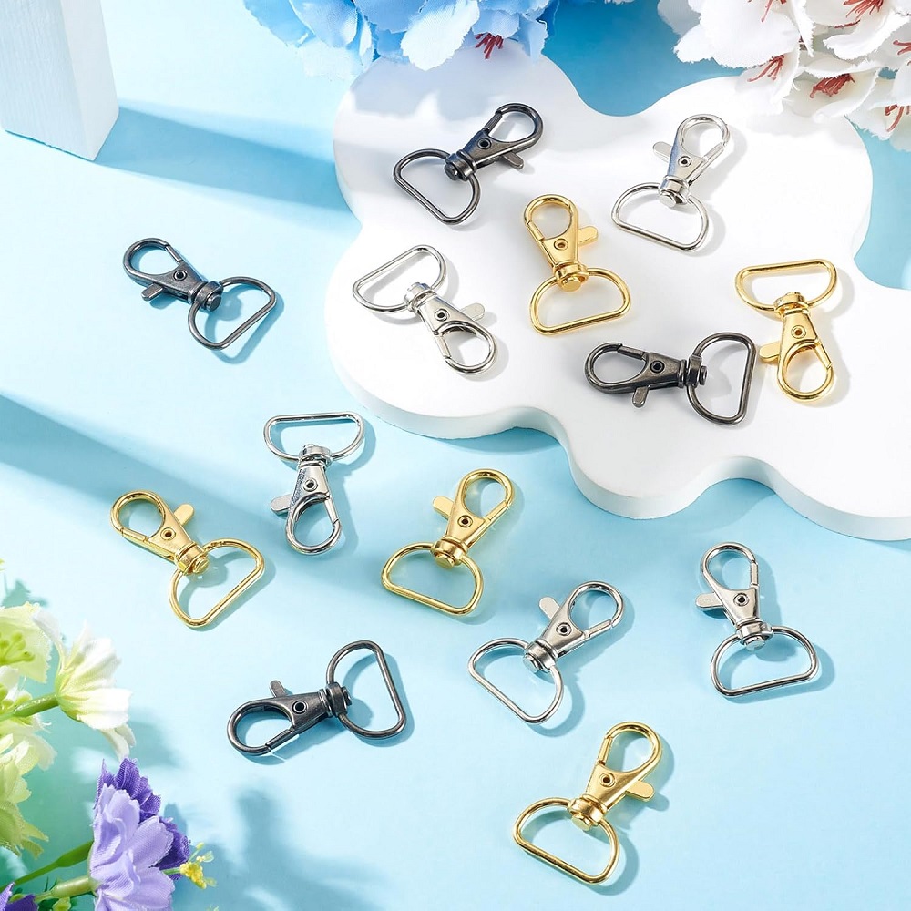 10/20セット 大型Dクリップスイベルキーチェーンフック  - Art Craft Gifts のレビューと価格