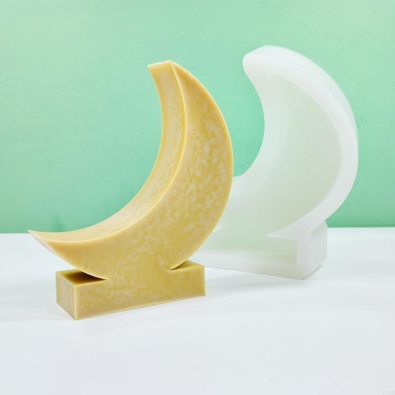 F19B イード月型キャンドル DIY キャンドル石膏装飾品 - Art Craft Description のレビューと価格