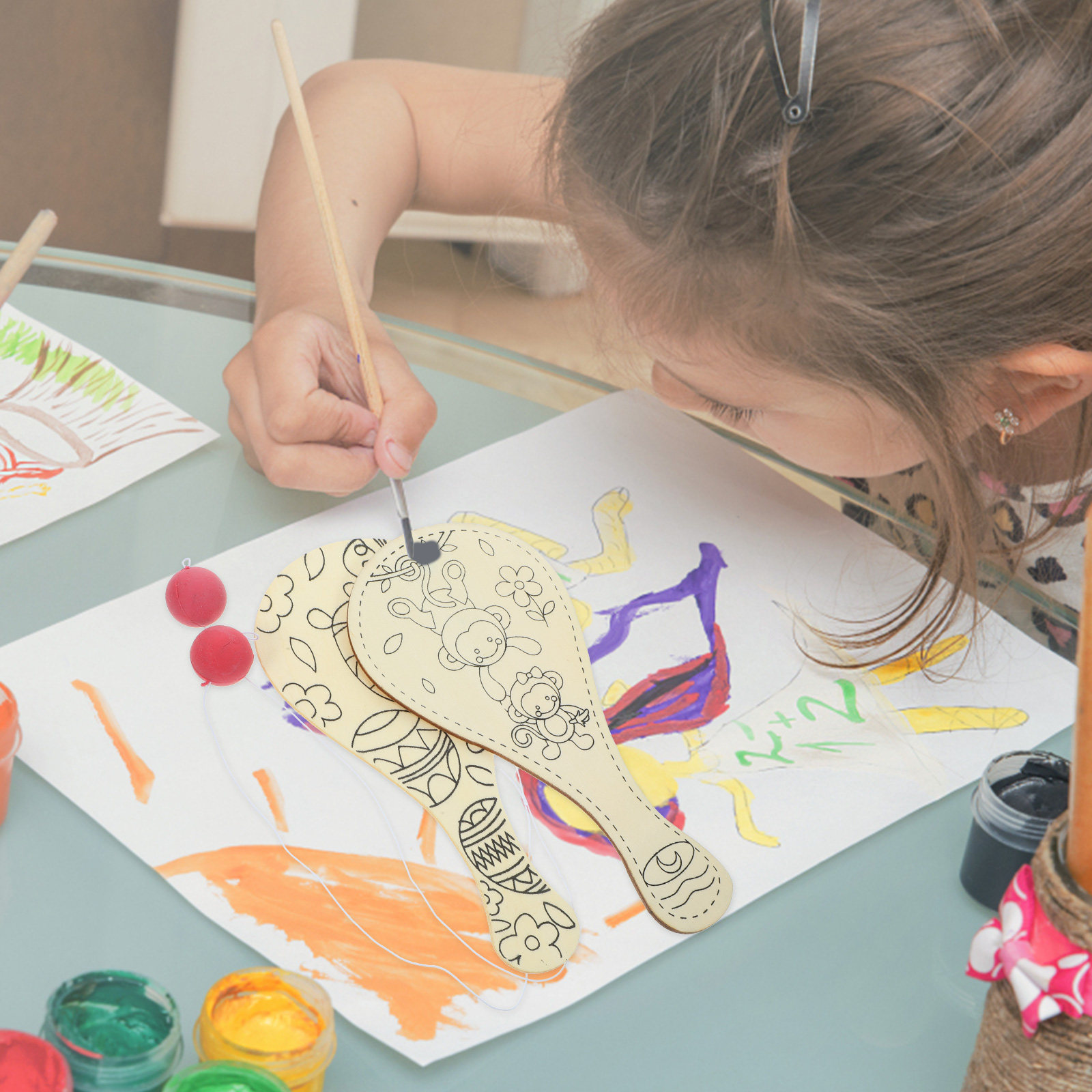 子供用無地凧 DIY グラフィティペインティング デッサン  - Art Craft Kite のレビューと価格