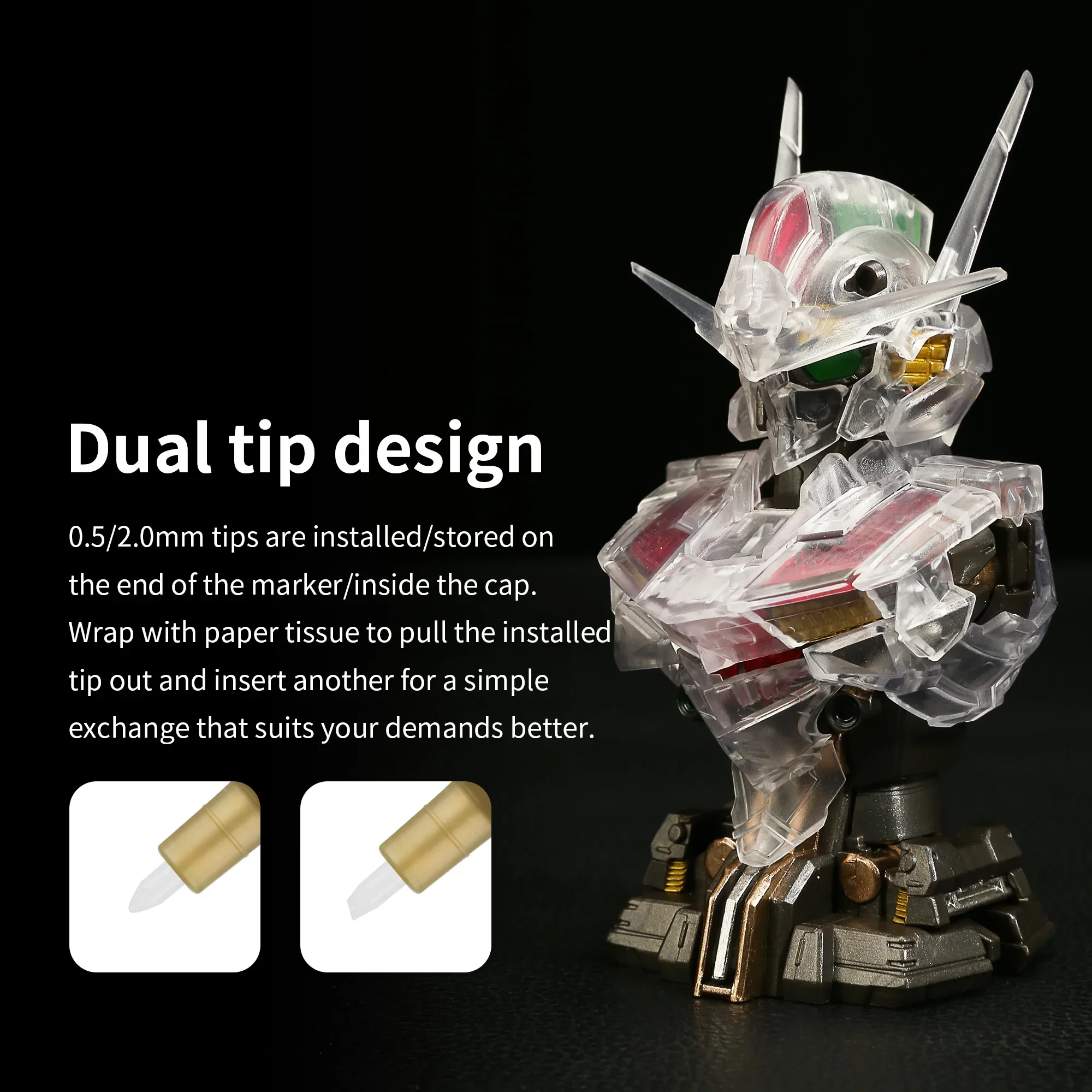 DSPIAE MKA スーパーメタリックマーカー ブラシペン - Illustration Marker Set のレビューと価格