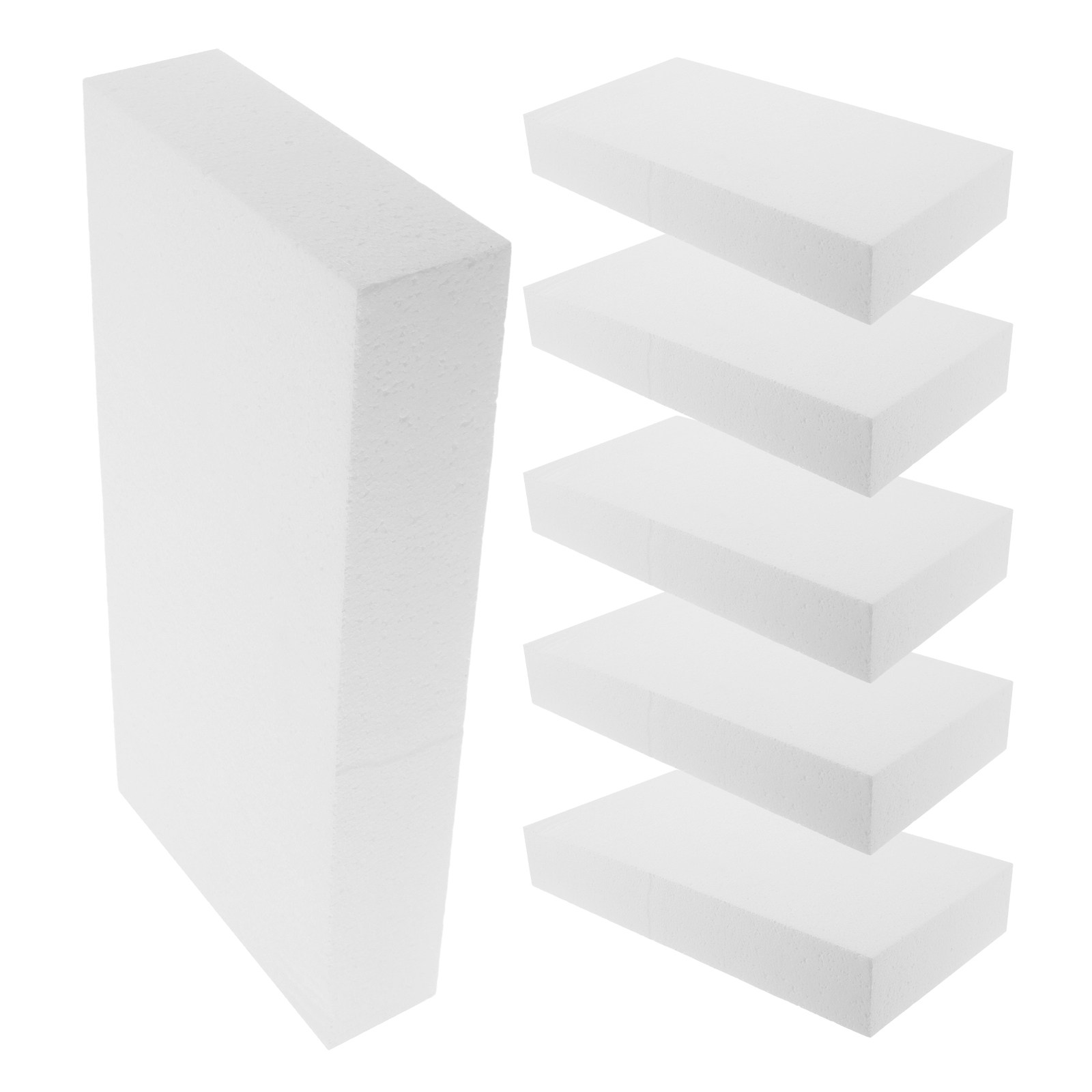 6個入り高密度フォームブロック 30x15x5cm 多用途構 - Art Craft Model のレビューと価格