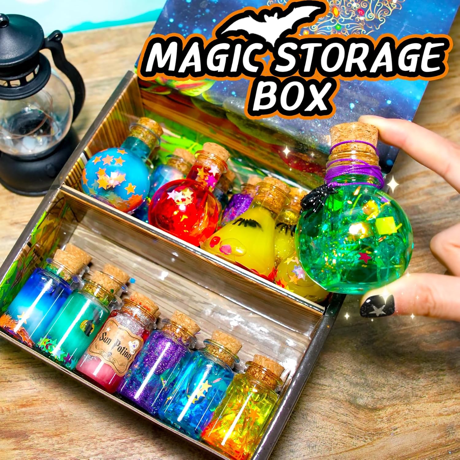 DIY 妖精魔法のポーションキット魔女の魔法の色が変わる凍結 - Art And Craft Science のレビューと価格