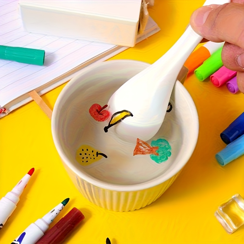 魔法の水彩ペンセット、浮遊インク付き、ミックスカラーマーカー - Illustration Marker Set のレビューと価格