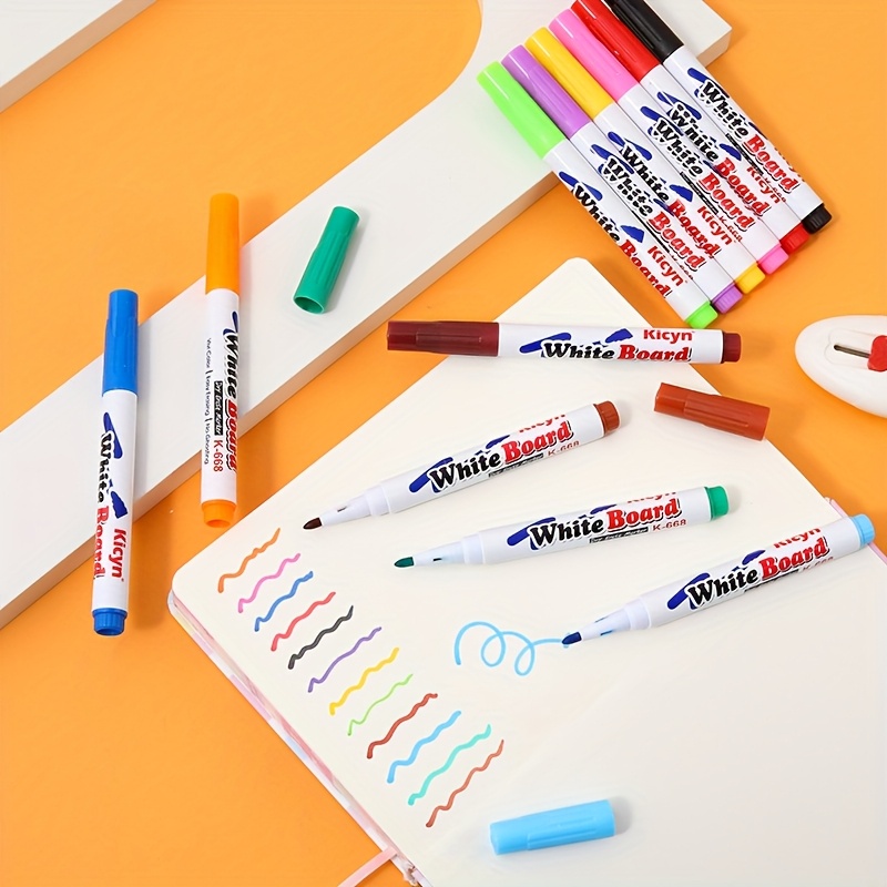 魔法の水彩ペンセット、浮遊インク付き、ミックスカラーマーカー - Illustration Marker Set のレビューと価格