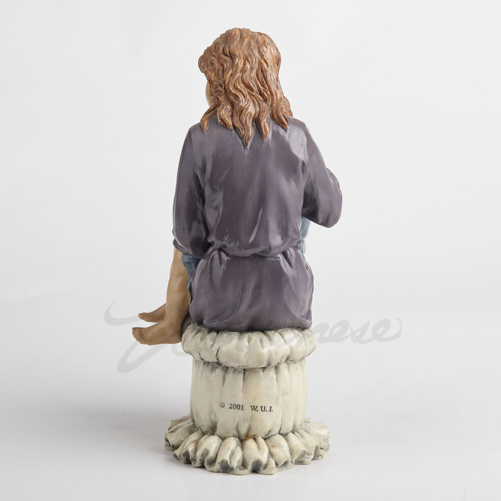 樹脂製母娘抱擁像 温かい家族像 ホームデスクトップ装飾アート - Art And Craft For Mother'S Day のレビューと価格