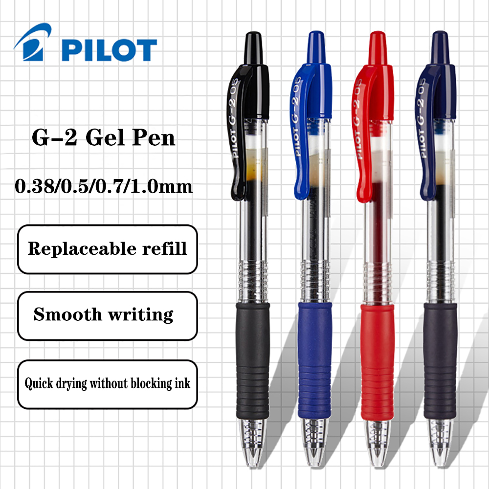 1pc 日本パイロットゲルペン BL-G2 速乾性インク書き - Pilot Pen G2 のレビューと価格