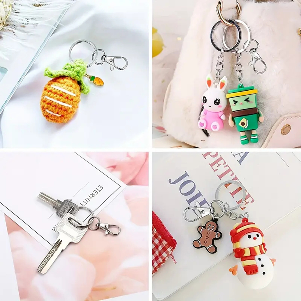 10/20/30/50セットのスイベルキーチェーン（キーリン - Art Craft Gifts のレビューと価格