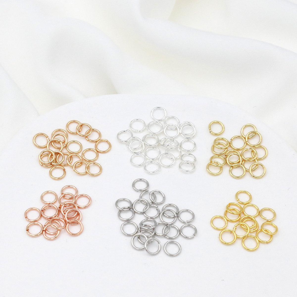 925シルバー製オープンジャンプリング3-10mm DIYジ - Art Craft Gifts のレビューと価格