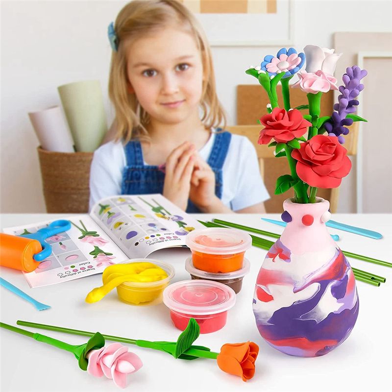 J1UL1Nフラワークラフトキット、子供向けクラフト＆アート - Art And Craft For Mother'S Day のレビューと価格