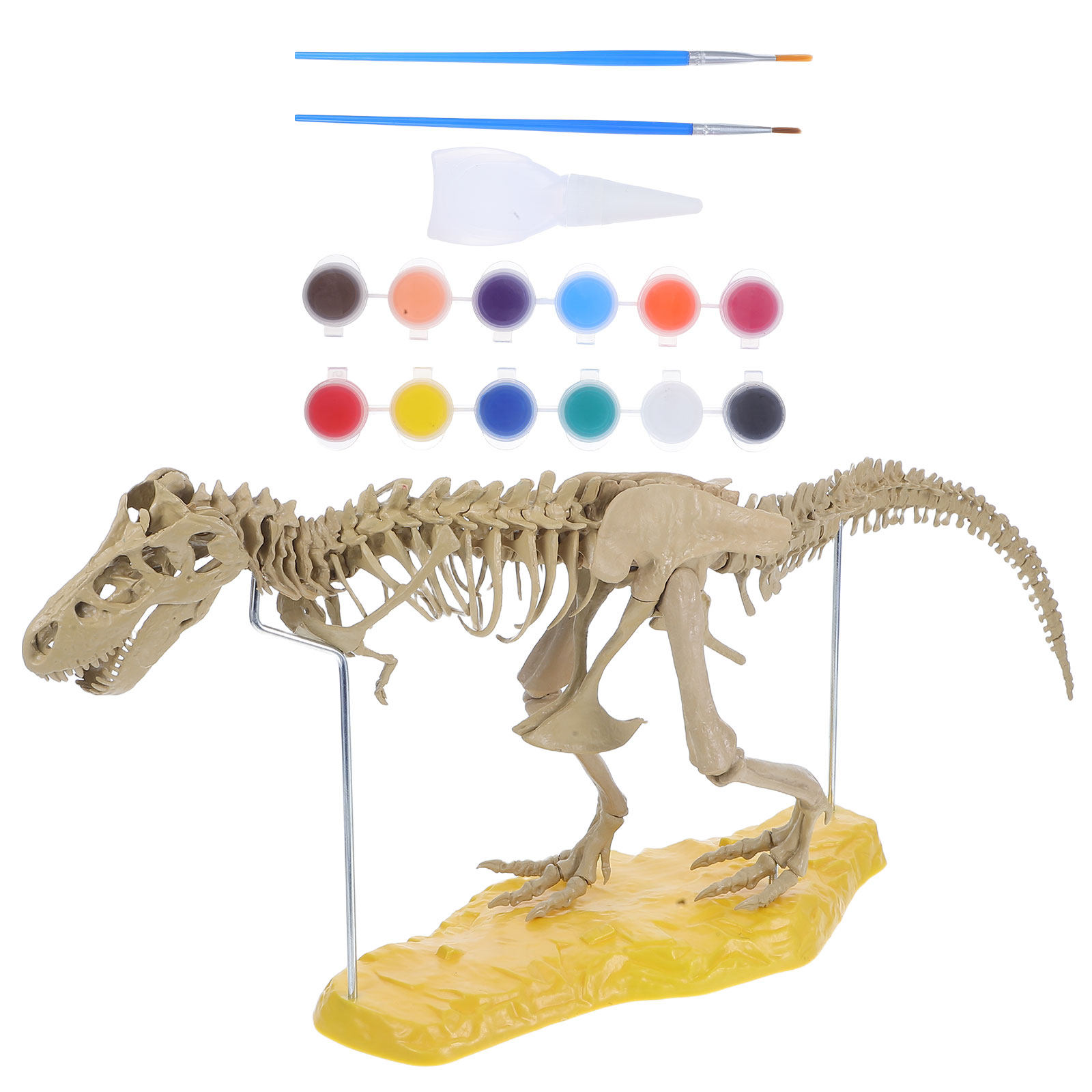 1セット組み立て式恐竜PVCキット、リアルな骨構造、子供向け - Art Craft Dinosaurs のレビューと価格