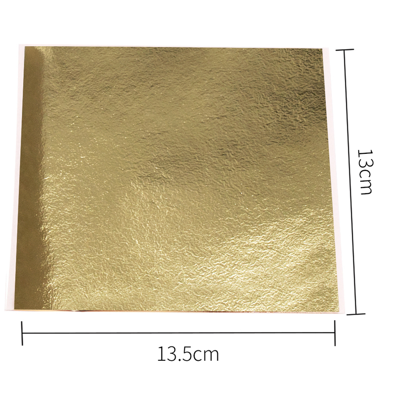 13 × 13.5 センチメートル黒箔紙金箔シート芸術と工芸 - Art Craft Leaves のレビューと価格