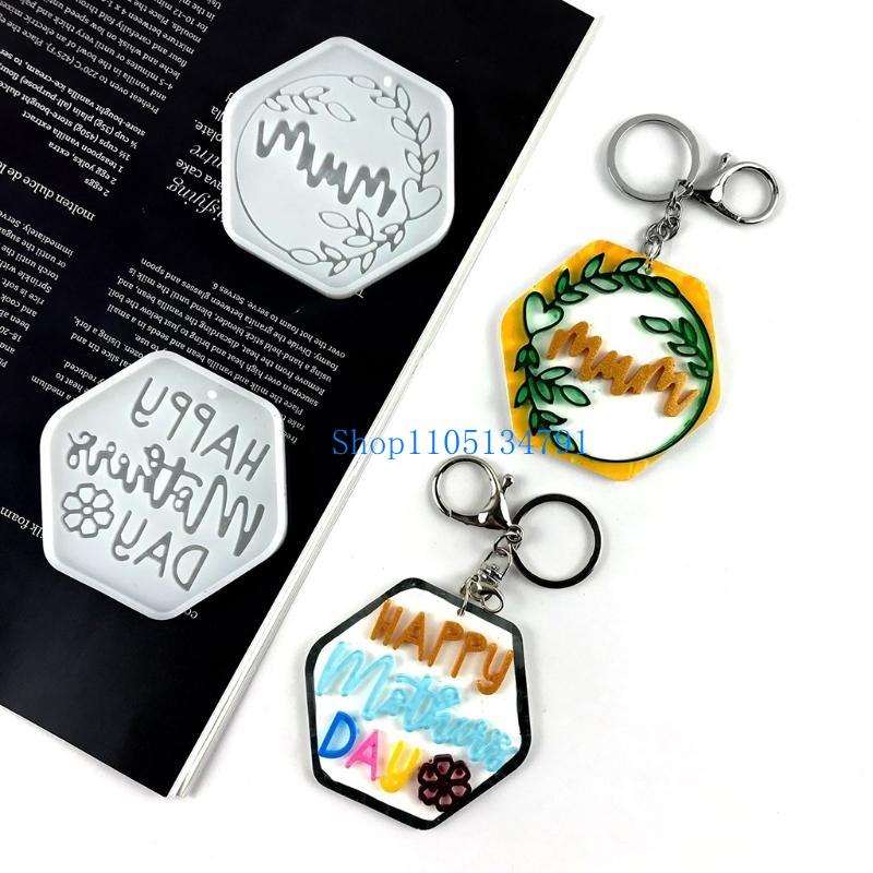98km かわいいシリコンモールド六角チャームエポキシ樹脂金 - Art And Craft For Mother'S Day のレビューと価格