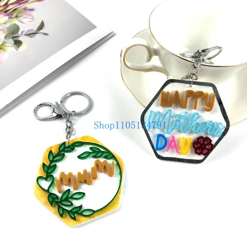 98km かわいいシリコンモールド六角チャームエポキシ樹脂金 - Art And Craft For Mother'S Day のレビューと価格