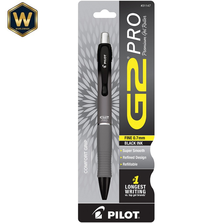 パイロット G2 PRO プレス式ゲルペン替芯 ブラック 0 - Pilot Pen G2 のレビューと価格