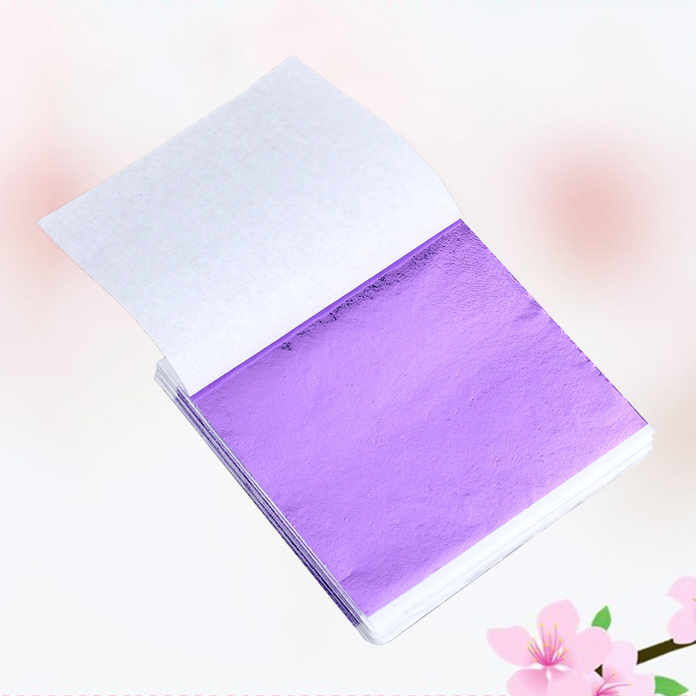 50枚入り 8x8.5cm ゴールドリーフシート 模造金箔紙 - Art Craft Leaves のレビューと価格