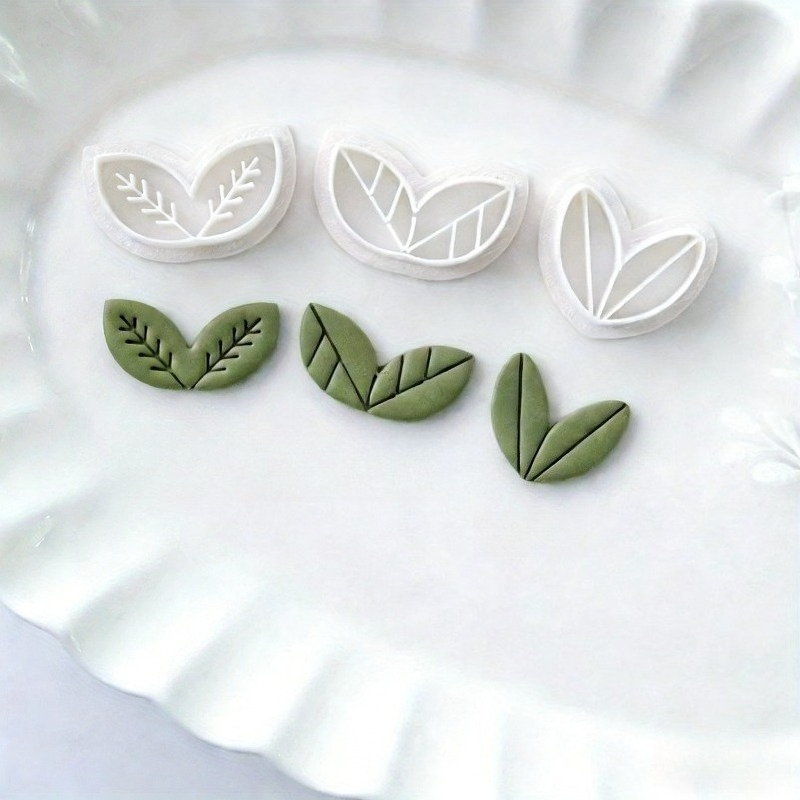8個入り 花柄リーフポリマークレイカッター スプリング式粘土 - Art Craft Leaves のレビューと価格