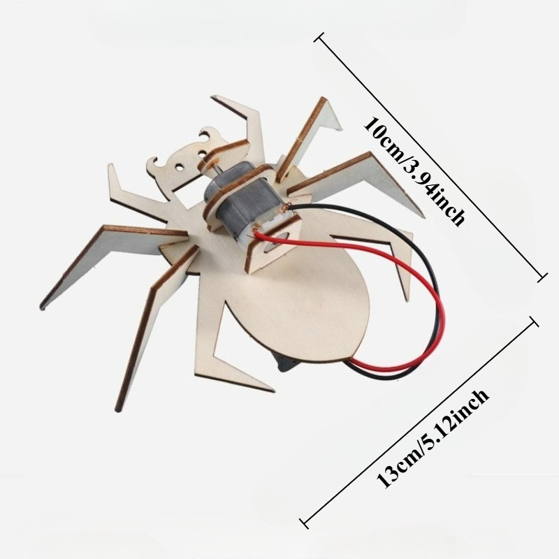 スパイダー3Dパズル STEM科学キット 子供向け 木製アー - Art And Craft Science のレビューと価格