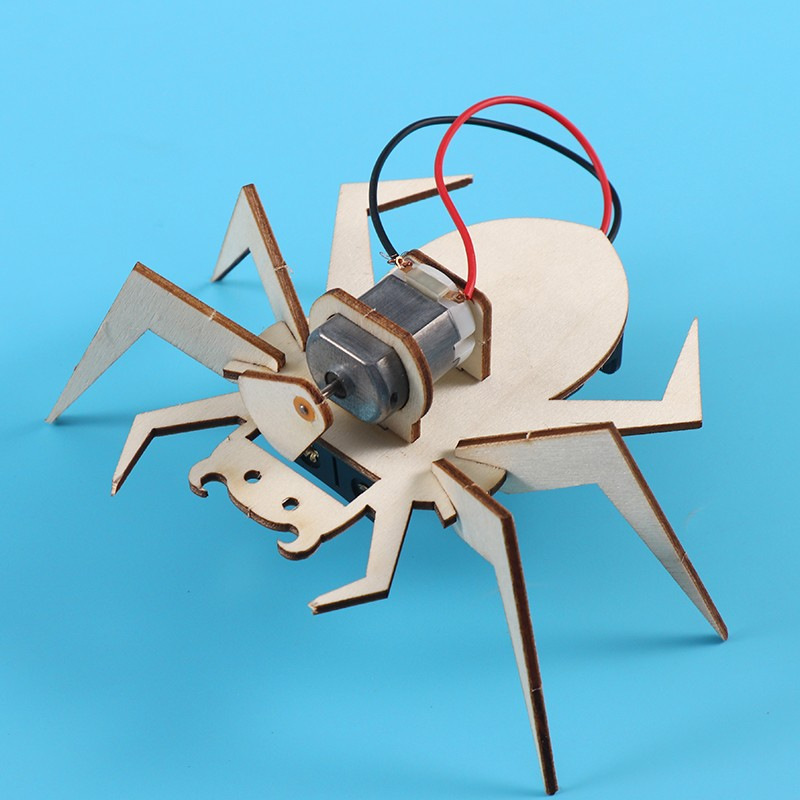 スパイダー3Dパズル STEM科学キット 子供向け 木製アー - Art And Craft Science のレビューと価格
