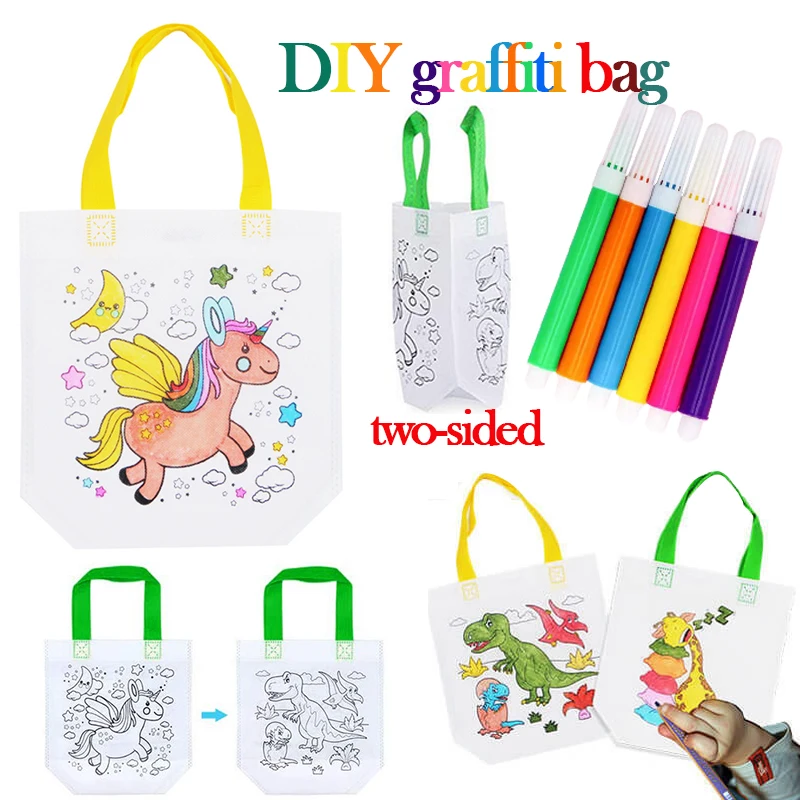 1-10 個セット DIY グラフィティバッグ マーカー付き - Illustration Marker Set のレビューと価格