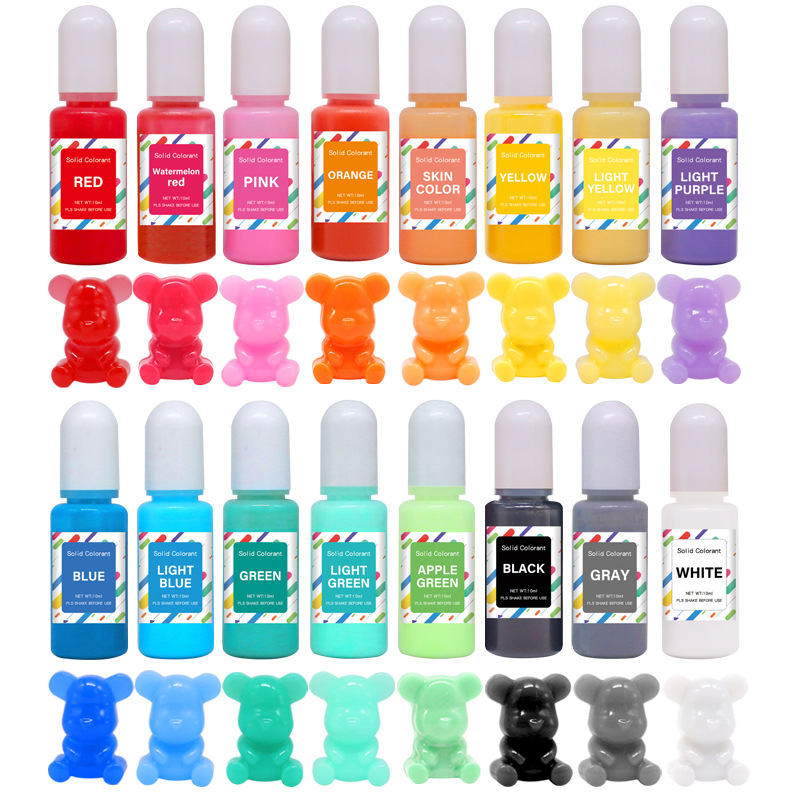 DIYエポキシ樹脂顔料キット キャンドル ソープ キャスティ - Alcohol Ink Set のレビューと価格