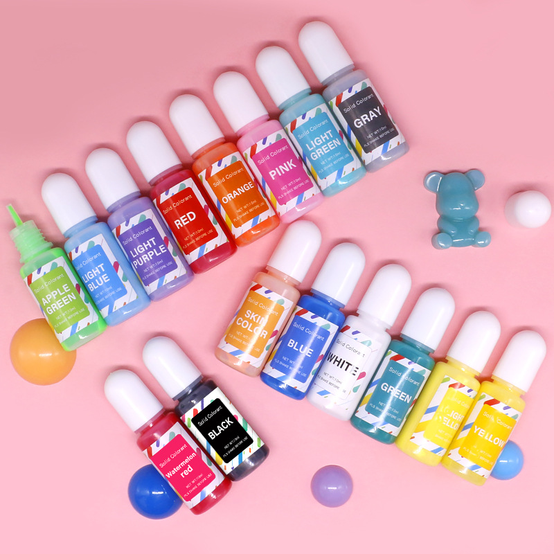 DIYエポキシ樹脂顔料キット キャンドル ソープ キャスティ - Alcohol Ink Set のレビューと価格