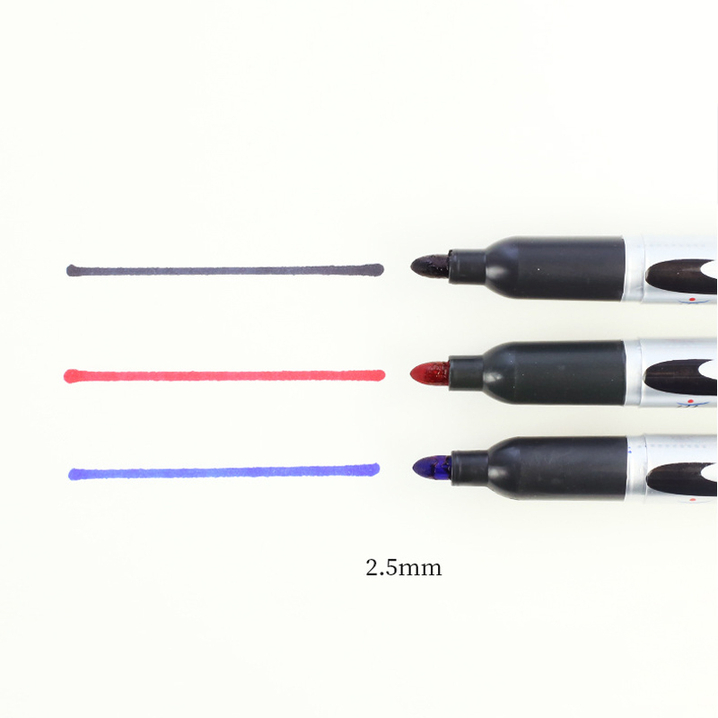 防水油性マーカーペンとインクセット黒/赤/青アートマーカー  - Illustration Marker Set のレビューと価格
