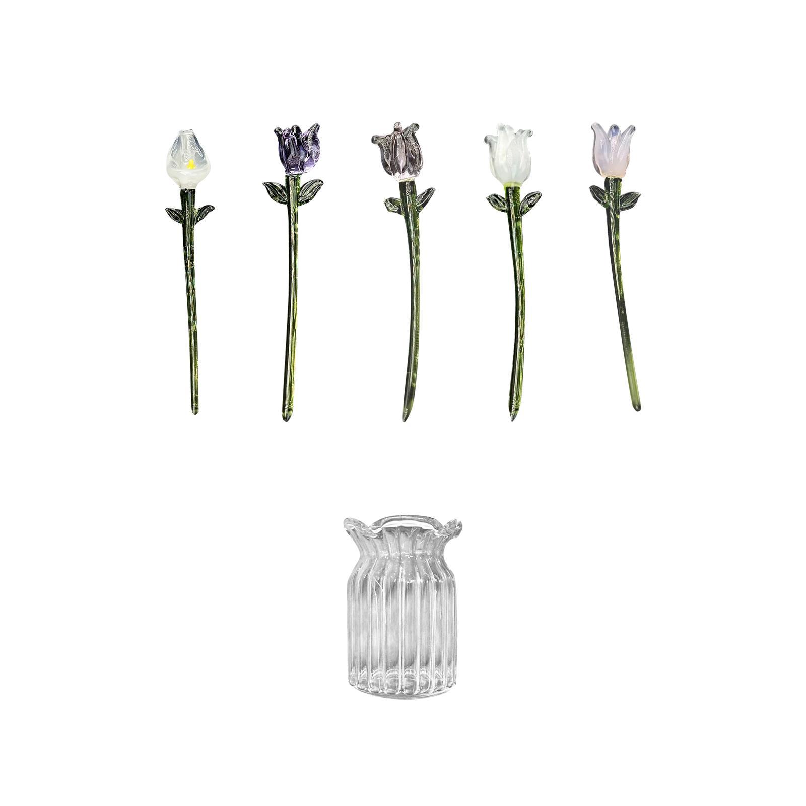 ガラスフラワー ホームデコレーション 母の日ギフト 収集品  - Art And Craft For Mother'S Day のレビューと価格