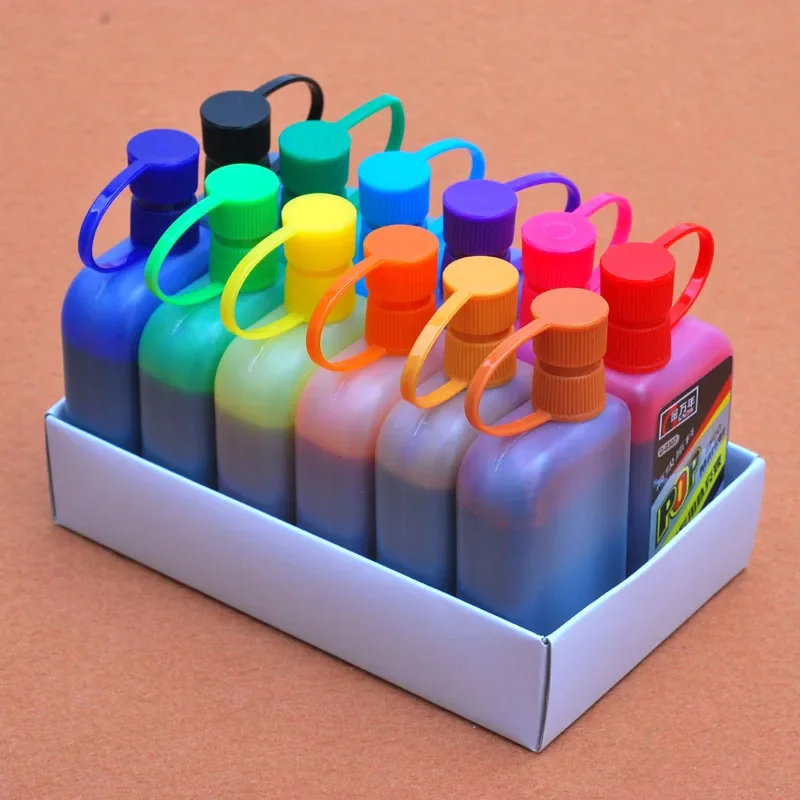 LEDマーカーセット,速乾性,防水,学生スタジオ,12色,2 - Alcohol Ink Set のレビューと価格
