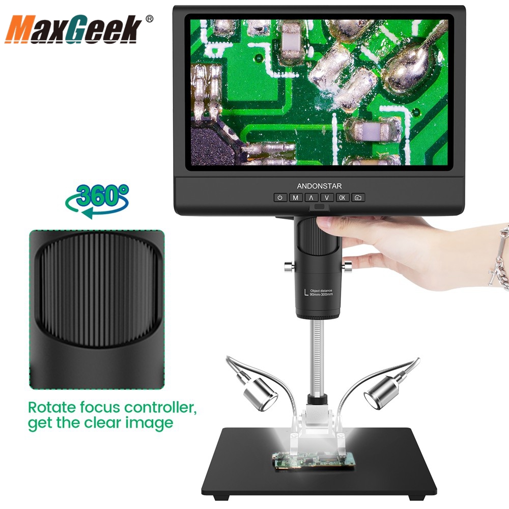 Maxgek andonstarデジタル顕微鏡,ad209, - Art Craft Definition のレビューと価格