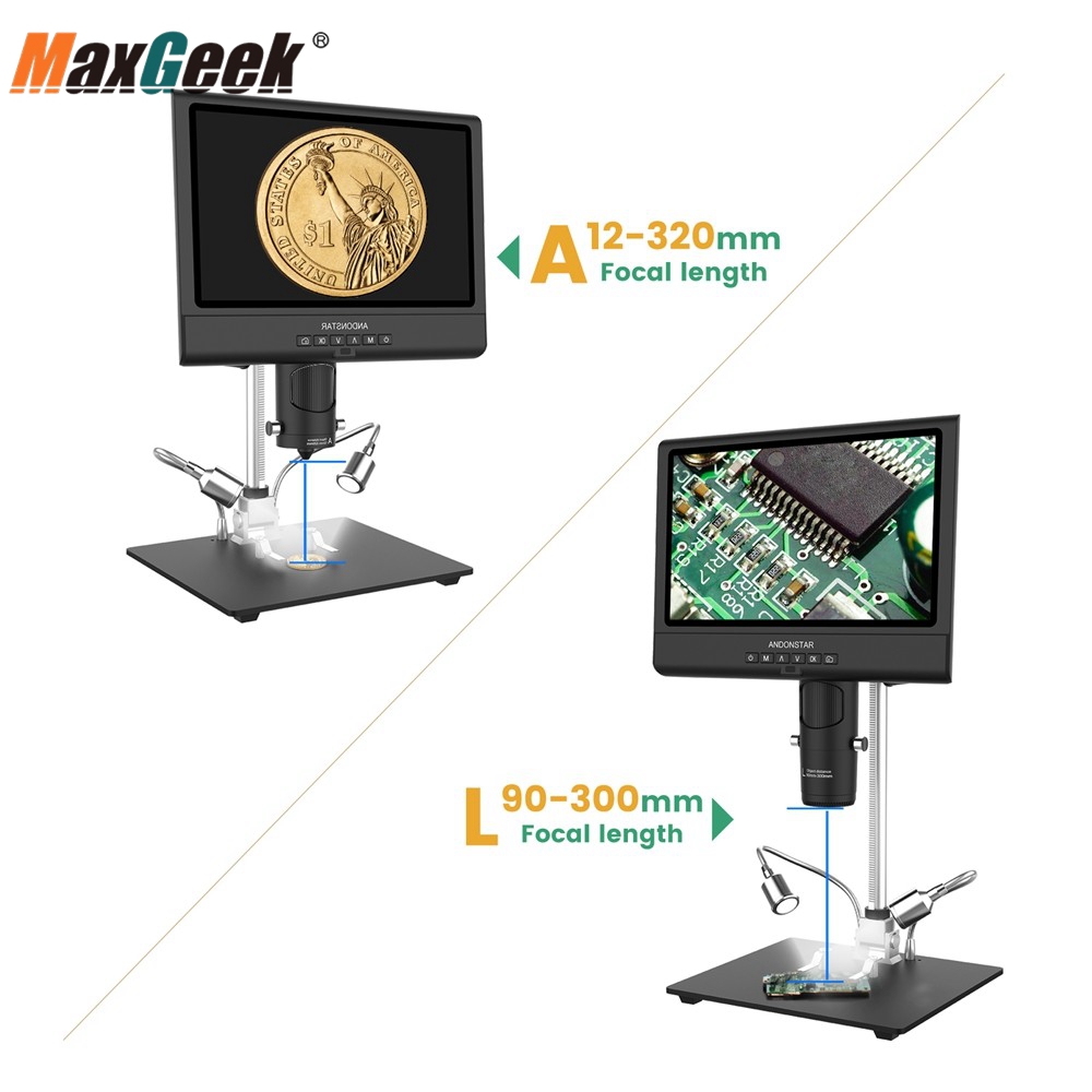 Maxgek andonstarデジタル顕微鏡,ad209, - Art Craft Definition のレビューと価格