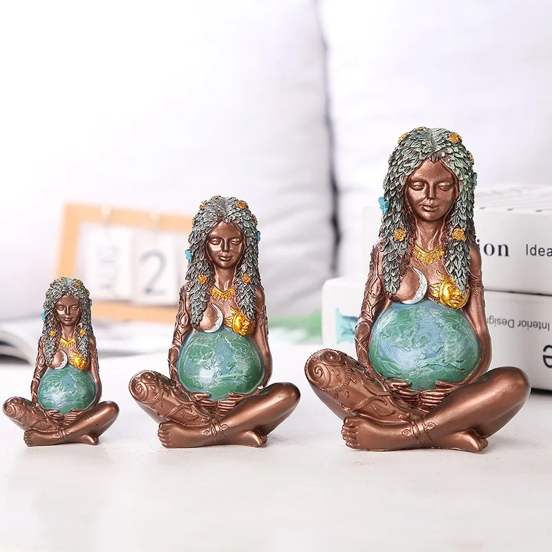 母の日の心の母の像、樹脂の工芸品、アートの女神の贈り物の装飾 - Art And Craft For Mother'S Day のレビューと価格
