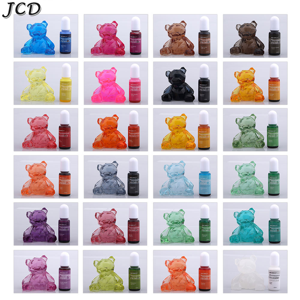 Jcd透明Gemエポキシ樹脂顔料、クリスタルUV、金型、DI - Alcohol Ink Set のレビューと価格