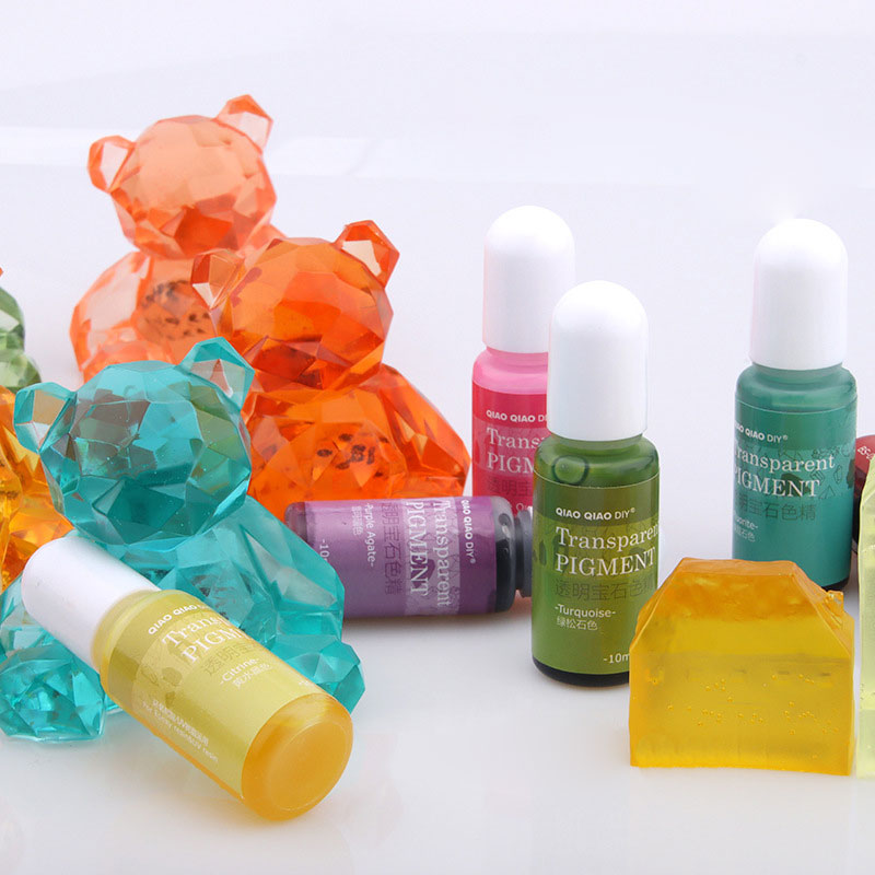 Jcd透明Gemエポキシ樹脂顔料、クリスタルUV、金型、DI - Alcohol Ink Set のレビューと価格