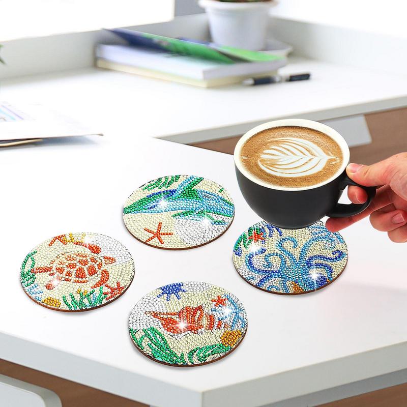 ジェムドットペイントコースタークラフトキット絵画アートジェム - Art Craft Cup のレビューと価格