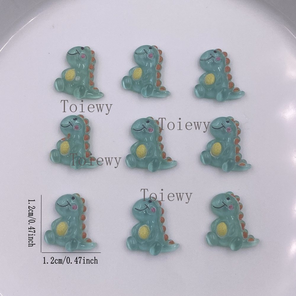 50個入りミックスレジン カラフルグリッターグリーン ミニ恐 - Art Craft Dinosaurs のレビューと価格