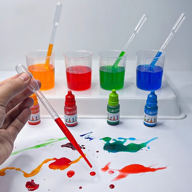 液体着色剤 10ML 食品グレード液体顔料 8色 学生科学実 - Alcohol Ink Set のレビューと価格