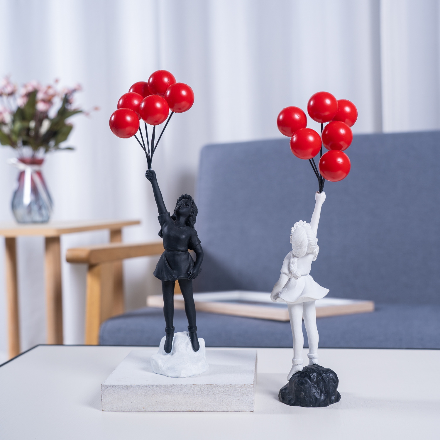 バンクシー像アートクラフトトリビュートナースフィギュアバルー - Art And Craft For Mother'S Day のレビューと価格