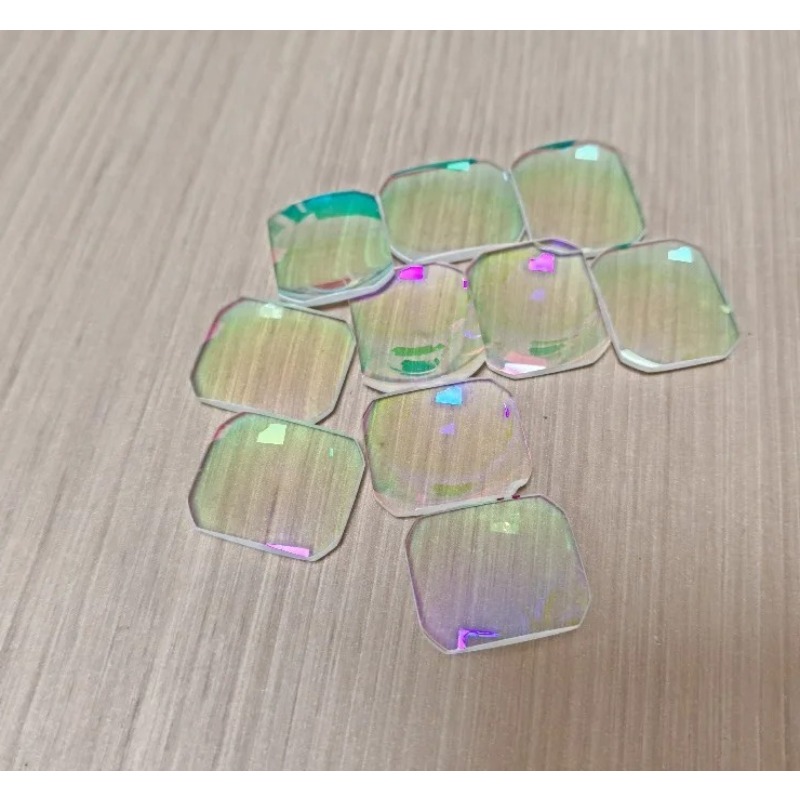 破損した光学ガラス不規則長方形アートプリズム – 光学科学実 - Art And Craft Science のレビューと価格