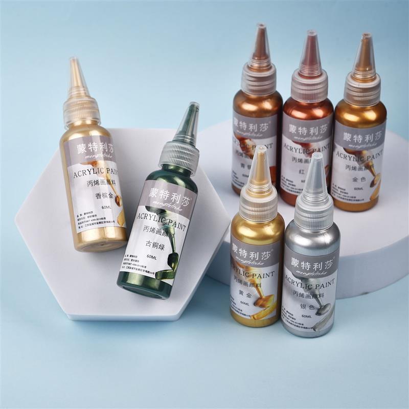 60 ミリリットル防水アクリルペイントメタリック顔料 DIY - Alcohol Ink Set のレビューと価格