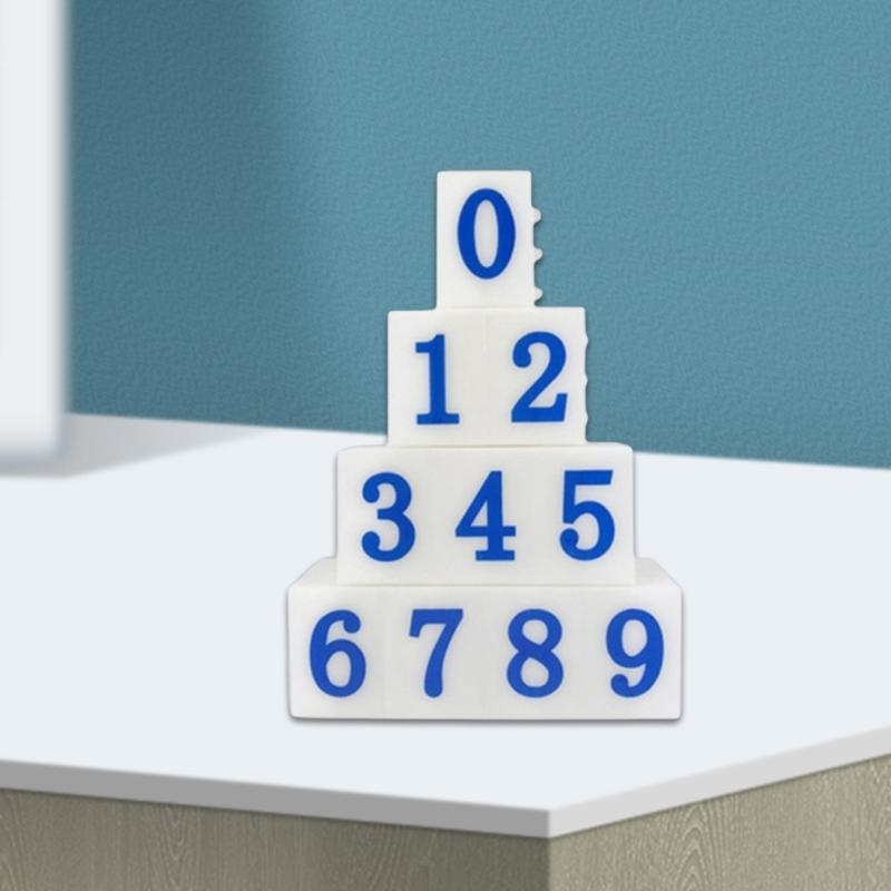 アートクラフトのための10pcsデタッチ可能な数字スタンプの - Art Craft Description のレビューと価格