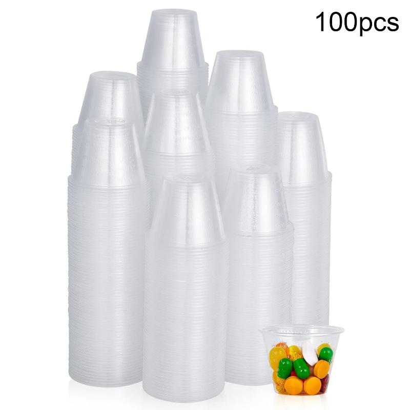 100個入り 30ML 透明ミキシングカップ 目盛り付き塗料 - Art Craft Cup のレビューと価格