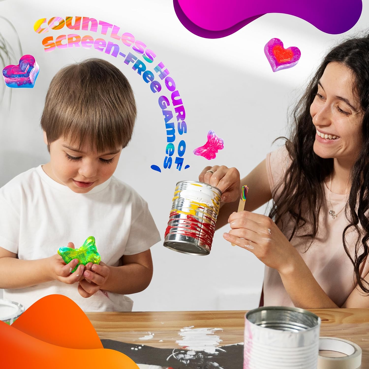 子供用石鹸作りキット イースターおもちゃ 科学 STEM D - Art And Craft Science のレビューと価格